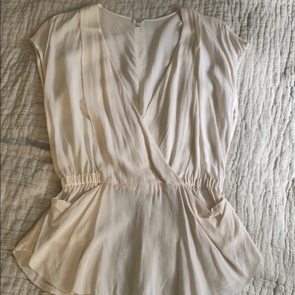 Wilfred silk wrap top